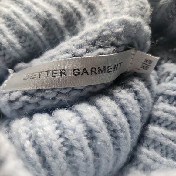 Free People Better Garment Chunky Cable Knit Pullover Turtleneck Sweater Size XS - Picture 2 of 4